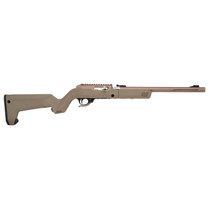 Tactical Solutions ATDQSBBFDE X-Ring Takedown VR 22 LR Caliber with 10+1 Capacity, 16.50" Barrel, Quicksand Metal Finish & Fixed Magpul Backpacker Flat Dark Earth Stock Right Hand (Full Size)