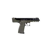 Kel-Tec CP33GRN CP33 22 LR 33+1 5.50" Black Ported/Threaded Barrel, Serrated/Optic Ready Slide, Green Polymer w/Picatinny Rail Frame, Black Polymer Grip Ambidextrous