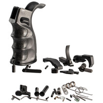 TacFire LPK02B308 AR-10 Lower Parts Kit 308 Win Black PGAR-B Pistol Grip Grip