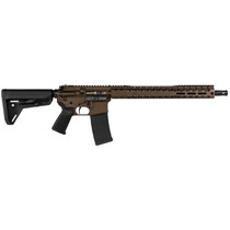 Black Rain Ordnance BROSSPMB SSP 5.56x45mm NATO 30+1 16" Chrome Moly Barrel, A2 Flash Hider, Midnight Bronze Cerakote 7075-T6 Receiver, Adjustable Magpul MOE SL Stock & Grip, Optics Ready