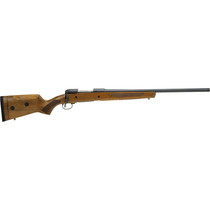 Savage Arms 57430 110 Classic Full Size 7mm Rem 3+1 24" Matte Black Threaded Barrel, Matte Black Drilled & Tapped Carbon Steel Receiver, Adj Comb & LOP Satin Walnut Stock, Right Hand