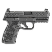 FN 66100588 509M MRD Mid-Size 9mm Luger 10+1 4" Black Recessed Crown Barrel, Matte Black Optic Ready/Serrated Stainless Steel Slide, Matte Black Polymer Frame w/Picatinny Rail, Ambidextrous