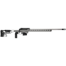 Savage Arms 57562 110 Elite Precision 338 Lapua Mag 5+1 30" Matte Stainless, Matte Black Rec, Gray Cerakote Adjustable MDT ACC Aluminum Chassis Stock (MB Not Included)