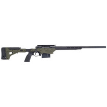 Savage Arms 57552 Axis II Precision 6.5 Creedmoor 10+1 22", Matte Black Barrel/Rec, OD Green Adjustable MDT Aluminum Chassis, Polymer Grip