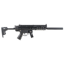GSG GERGGSG1610ML GSG-16 Full Size 22 LR 10+1 16.25" Black Black Polymer Receiver Black Collapsible w/Storage Compartment Stock Right Hand