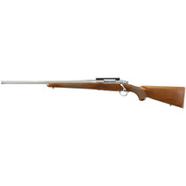 Ruger 57120 Hawkeye Hunter Full Size 6.5 Creedmoor 3+1 22" Satin Stainless Steel Threaded Barrel, Picatinny Rail Steel Receiver, Fixed American Walnut w/Pistol Grip Stock, Left Hand