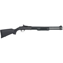 Mossberg 50699 590 Persuader 20 Gauge 8+1 3" 20" Cylinder Bore Barrel, Matte Blued Metal Finish, Drilled & Tapped Receiver, Ghost Ring Sight, Synthetic Stock