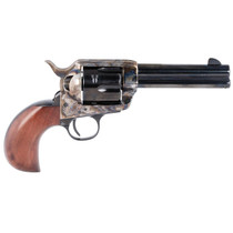 Taylors & Company 200069 1873 Cattleman 357 Mag Caliber with 4.75" Blued Finish Barrel, 6rd Capacity Blued Finish Cylinder, Color Case Hardened Finish Steel Frame & Birdshead Walnut Grip