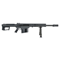 Barrett 18062 M107A1 50 BMG 20" 10+1 Black Cerakote Black Fixed w/Sorbothane Recoil Pad Stock Black Polymer Grip