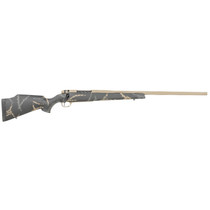 Weatherby MAM05N65CMR6B Mark V Accumark LTD 6.5 Creedmoor 4+1 22" Barrel, Burnt Bronze Cerakote Finish, Gray/Brown Accent Black Fixed Monte Carlo Stock