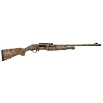 Escort HEFH1224TRBL Field Hunter Turkey Full Size 12 Gauge Pump 3" 4+1 24" Mossy Oak Bottomland Steel Barrel, Grooved Aluminum Receiver, Fixed Mossy Oak Bottomland Synthetic Stock, Right Hand