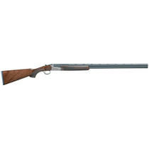 Rizzini USA 2403-12 BR110 Light Luxe 12 Gauge 28" O/U VR 2rd 3" Gray Anodized Turkish Walnut Fixed Pistol Grip Stock Right Hand (Full Size) Includes Multi-Choke