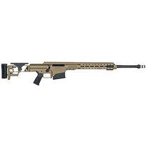 Barrett 18491 MRAD 308 Win 22" 10+1 Flat Dark Earth Cerakote Flat Dark Earth Folding with Adjustable LOP Stock Black Polymer Grip Right Hand