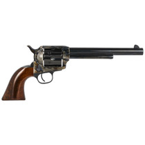 Taylors & Company 550911 1873 Cattleman SAO 38-40 Win Caliber with 7.50" Blued Finish Barrel, 6rd Capacity Blued Finish Cylinder, Color Case Hardened Finish Steel Frame & Walnut Navy Size Grip