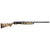 Browning 011431204 Silver Field 12 Gauge 28" 3.5" 4+1, Alloy Receiver With Black/Charcoal Bi-Tone Finish, Vintage Tan Camo Synthetic Stock With Textured Gripping Surface