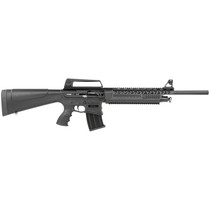 Rock Island 601BC VR60 12 Gauge 3" 20" 5+1 Black Anodized Rec Black Synthetic Stock Right Hand