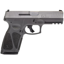 Taurus 1G3B949G G3 Full Size Frame 9mm Luger 15+1/17+1 4" Matte Stainless Steel Barrel, Matte Serrated Stainless Steel Slide, Gray Polymer Frame w/Picatinny Rail, Polymer Grip, Right Hand