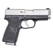 Kahr Arms KP4043NA P 40 S&W Caliber with 3.60" Barrel, 7+1 Capacity, Black Finish Frame, Serrated Matte Stainless Steel Slide, Textured Polymer Grip & TruGlo Night Sights