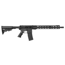UnBranded AR 223WYBR0004 UAR-C Carbon 223 Wylde 30+1 16" Barrel, Black Nitride Metal Finish, Black Collapsible Stock, Textured Black Polymer Grip
