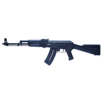 Mauser Rimfire 4070024 AK-47 22 LR 24+1 16.50" Barrel, Steel Receiver, Black Metal Finish, Adjustable Rear Sight, Black Wood Furniture