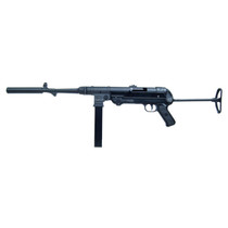 Mauser Rimfire 4400009 MP-40 Carbine Full Size 22 LR 23+1 16.30" Black Steel Barrel, Black Steel Receiver, Black Underfolding Stock