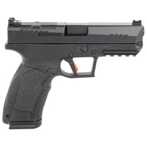 Tisas PX-9D PX-9 Gen3 Duty 9mm Luger Caliber with 4.11" Barrel, 20+1 or 18+1 Capacity, Overall Black Finish, Picatinny Rail Frame, Serrated/Optic Cut Cerakote Slide & Interchangeable Backstrap Grip