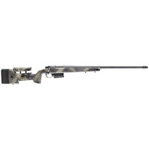 Bergara Rifles B14SM359CF B-14 HMR Carbon Wilderness 6.5 PRC 3+1 24" Carbon Fiber Wrapped Barrel, Woodland Camo Molded with Mini-Chassis Stock, Right Hand
