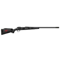 Fierce Firearms FCTRG65CM24BBO CT Rage 6.5 Creedmoor Caliber with 4+1 Capacity, 24" Carbon Fiber Barrel, Black Cerakote Metal Finish & Blackout Camo Fixed Fierce Tech C3 Stock, Right Hand (Full Size)
