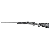 Christensen Arms 8010111300 Mesa FFT 7mm Rem Mag 3+1 22" Threaded Barrel, Tungsten Gray Cerakote, Black with Gray Webbing Stock, Left Hand