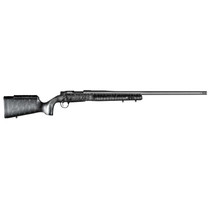 Christensen Arms 8010200100 Mesa Long Range 6.5 Creedmoor 4+1 26" Threaded Barrel, Tungsten Gray Cerakote, Black with Gray Webbing Stock
