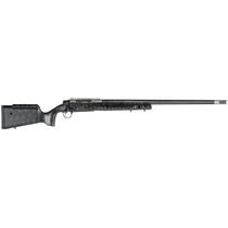 Christensen Arms 8010700200 ELR 300 PRC 3+1 26" Target Profile Carbon Fiber Barrel, Black Nitride Finish, Black with Gray Webbing Stock