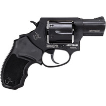 Taurus 2-85621UL 856 Ultra-Lite Small Frame 38 Special +P 6 Shot 2" Matte Black Carbon Steel Barrel & Cylinder, Matte Black Anodized Aluminum Frame, Black Finger Groove Rubber Grip