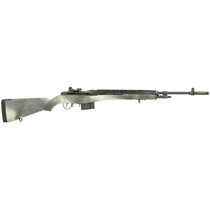 Springfield Armory MA9112 M1A Standard Issue Sports South Exclusive 308 Win/7.62x51mm 10+1 22" Black Cerakote Steel Barrel & Picatinny Rail Steel Receiver, Fixed GB Black Speckled Synthetic Stock