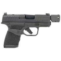 Springfield Armory HC9389BTOSPMSLC Hellcat Micro-Compact OSP 9mm Luger 3.80" Threaded/Compensated 10+1, Black, Polymer Frame, Serrated/Optic Cut Slide, Manual Safety