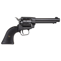 Heritage Mfg SRR22BS4PG Rough Rider 22 LR 6 Shot, 4.75" Black Satin Steel Barrel, Frame & Cylinder, Black Polymer Grip, Manual Thumb Safety, Exposed Hammer