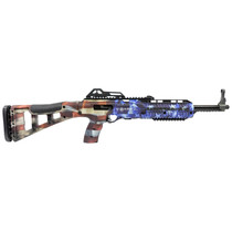 Hi-Point 995TSFLG 995TS Carbine 9mm Luger 16.50" 10+1, American Flag, Skeletonized Stock, Adjustable Sights