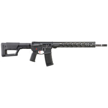 Ruger 8548 AR-556 MPR 223 Wylde 30+1 18" Proof Research Carbon Fiber Barrel, Gray w/Red Accent Cerakote Finish, 15" Free-Float Handguard, Magpul PRS Stock, Magpul K2 Grip