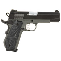 Tisas 10100103 1911 Stingray Carry 45 ACP 8+1 4.25" Stainless Steel Barrel, Black Cerakote Serrated Slide, Dark Gray Cerakote Aluminum Frame w/Beavertail, Black Sunburst G10 Grips