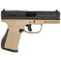 FMK FMKG49DE G3 9mm Luger 14+1 4" Stainless Steel Barrel, Black Optic Cut/Serrated Carbon Steel Slide Flat Dark Earth Polymer Frame w/Picatinny Rail, Black Backstrap Grip