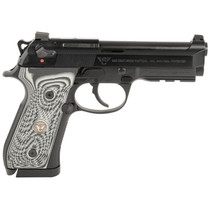 Wilson Combat BER-92CT-9 92G Centurion 9mm Luger 20+1 4.25" Target Crown Barrel, Black Steel Serrated Slide, Black Steel Frame w/Picatinny Rail, Black/Gray G10 Grip, Ambidextrous