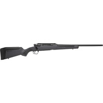 Savage Arms 57906 Impulse Driven Hunter 6.5 Creedmoor 4+1 20" Matte Black Threaded Barrel, Matte Black Carbon Steel Receiver w/Picatinny Rail Gray AccuStock Synthetic Stock, Ambidextrous