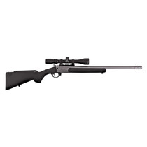 Traditions CRS-351130WT Outfitter G3 Takedown 35 Whelen 1rd 22", Stainless Cerakote Barrel/Rec, Black Synthetic Stock, Muzzle Brake, 3-9x40mm BDC Scope