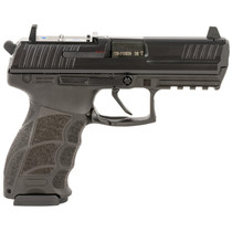Langdon Tactical Tech LTTDP30FTJ10RMR HK P30 Compact Frame 9mm Luger 17+1 3.90" Black Steel Barrel, Black Optic Cut/Serrated Steel Slide, Black Polymer Frame w/Picatinny Rail, Black Polymer Grip