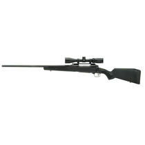 Savage Arms 58131 110 Apex Hunter XP 400 Legend 4+1 18" Carbon Steel, Black, Synthetic AccuFit Stock, Vortex Crossfire II 3-9x40mm Scope Left Hand