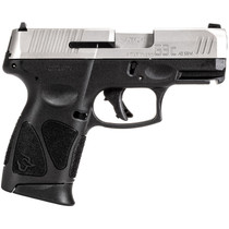 Taurus 1G3C4039 G3C Compact Frame 40 S&W 10+1 3.26" Matte Stainless Steel Barrel, Serrated Stainless Steel Slide, Black Polymer Frame w/Picatinny Rail, Black Polymer Grip