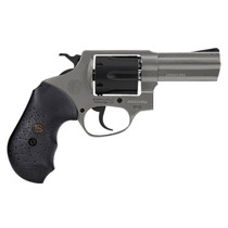 Rossi 2RP631C RP63 357 Mag 6 Shot 3", Tungsten Gray Cerakote, Stainless Steel Frame, Fixed Blade Sight, Textured Black Rubber Grips