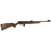 Rossi RB22L1811WD RB22 Full Size 22 LR 10+1 18" Matte Black Steel Barrel, Dovetail Base Steel Receiver, Hardwood Monte Carlo Stock