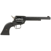 Heritage Mfg RR22B6PGHOL Rough Rider 22 LR 6 Shot, 6.50" Black Oxide Steel Barrel, Black Oxide Zinc Alloy Frame, Black Oxide Cylinder, Black Polymer Grip, Exposed Hammer