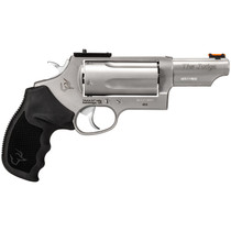 Taurus 24410P39MAG Judge T.O.R.O Magnum Compact Frame 45 Colt (Long Colt)/410 Gauge 5rd 3" Matte Stainless Steel Barrel, Cylinder & Frame, Black Rubber Grip, Transfer Bar Safety, Exposed Hammer