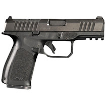 Rost Martin RM1CBLKOSP RM1C 9mm Luger 17+1 4" Black Match Grade Barrel, Black Tenifer Optic Ready/Serrated Steel Slide, Black Polymer Frame w/Picatinny Rail, Textured Grip, Ambidextrous